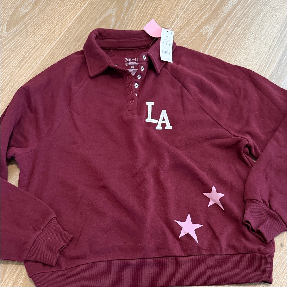 Zoe + Liv LA Sweater NWT Size XS